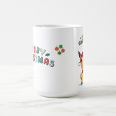 Kawaii Christmas Character |Holiday Art for Anime  コーヒーマグカップ (中央)