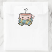 Kawaii Comfort Coffee スクエアシール (バッグ)