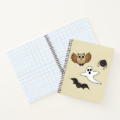 Kawaii Creepy Night Creatures Set ノートブック (内部)