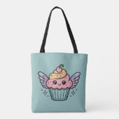 Kawaii Cupcake トートバッグ (裏面)