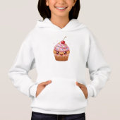 Kawaii Cupcake Cute Hoodie (正面)