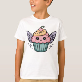  Kawaii Cupcake Kids Tシャツ