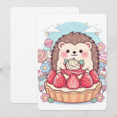 Kawaii cute art 招待状 (正面/裏面)