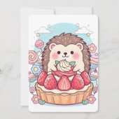 Kawaii cute art 招待状 (正面)