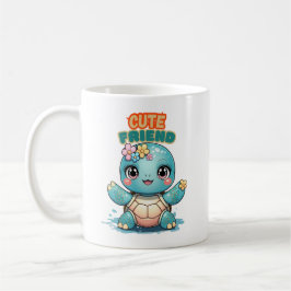 Kawaii Cute Baby Turtle Mug コーヒーマグカップ
