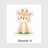 Kawaii Cute Deer Sticker  シール (シート)