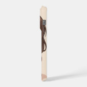 Kawaii Cute Girl iPhone Case iPhoneケース (左側面)