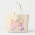 "Kawaii-cute" Shopping Bag ラージトートバッグ