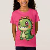 Kawaii Dinosaur Tシャツ (正面)
