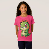 Kawaii Dinosaur Tシャツ (正面フル)