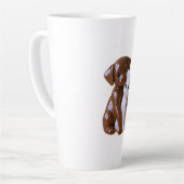 Kawaii Dog & Cat カフェラテマグ (左アングル)