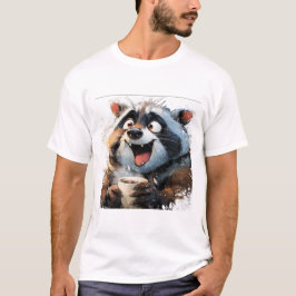  Kawaii Donut Puff Bear Tシャツ