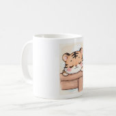 Kawaii Dormilón, Acuarela Tierna コーヒーマグカップ (正面左)