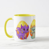 Kawaii Dragon Mug マグカップ (左)