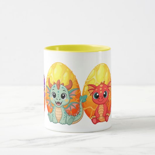  Kawaii Dragon Mug マグカップ (中央)
