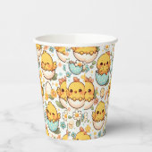 Kawaii Easter Chick Cute Paper Cups 紙コップ (左)