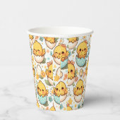 Kawaii Easter Chick Cute Paper Cups 紙コップ (右)