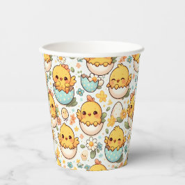 Kawaii Easter Chick Cute Paper Cups 紙コップ
