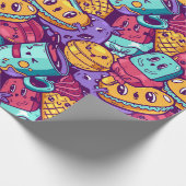 Kawaii Food Wrapping Paper ラッピングペーパー (角)
