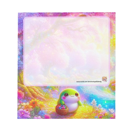 Kawaii Frog Notepad ノートパッド (正面)