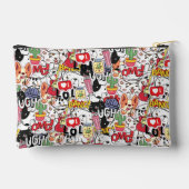 kawaii funny pet design - cute animal lover  アクセサリーポーチ (裏面)