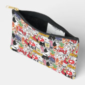 kawaii funny pet design - cute animal lover  アクセサリーポーチ (見開き)