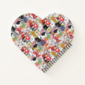 kawaii funny pet design - cute animal lover  ノートブック (裏面)