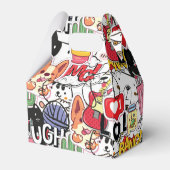 kawaii funny pet design - cute animal lover  フェイバーボックス (裏面サイド)