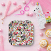 kawaii funny pet design - cute animal lover  ペーパープレート (パーティー)
