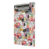 kawaii funny pet design - cute animal lover  ミニクリップボード (アングル2)