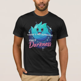 Kawaii Ghost No Sunshine Only Darkness Aesthetic Tシャツ