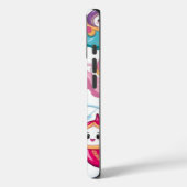 Kawaii ghosts wearing costumes floating around can Case-Mate iPhoneケース (裏面 / 左)