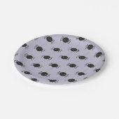 Kawaii Halloween Spiders ペーパープレート (アングル)