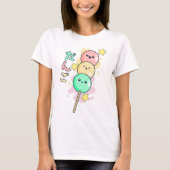 Kawaii Hanami Dango Tシャツ (正面)