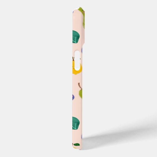 Kawaii Hand-drawn Happy Fruits Case-Mate iPhoneケース (裏面 / 右)