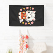 Kawaii Horse Chinese New Year 横断幕 (インサイチュ)