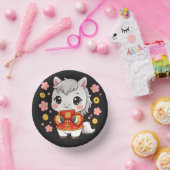 Kawaii Horse Chinese New Year 2026 ペーパーボウル (パーティー)