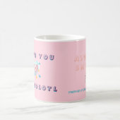 Kawaii I Love You An Axolotl Custom Photo Mug コーヒーマグカップ (中央)