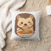 Kawaii-Igel mit Ramen – Niedliches Foodie クッション (ブランケット)