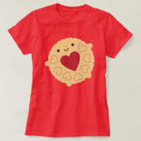 Kawaii Jammie Dodger Biscuit