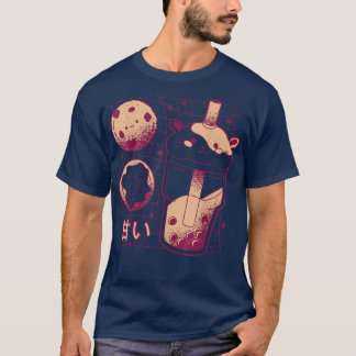Kawaii Japanese Boba Tea Guinea Pig Donut Cookie G Tシャツ
