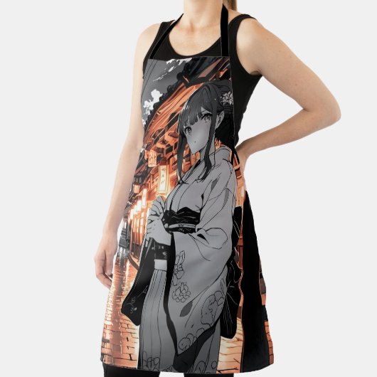 KAWAII Japanese Girl apron エプロン (インサイチュ)