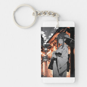 KAWAII Japanese Girl key ring キーホルダー