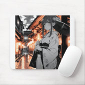 KAWAII Japanese Girl Mouse pad マウスパッド (マウス)