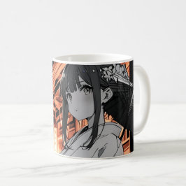 KAWAII Japanese Girl mug マグカップ