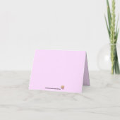 Kawaii Kitten Note Cards Stationery ノートカード (裏面)