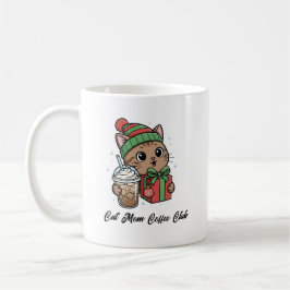 Kawaii Kitty Holiday Gift for Cat Lovers コーヒーマグカップ
