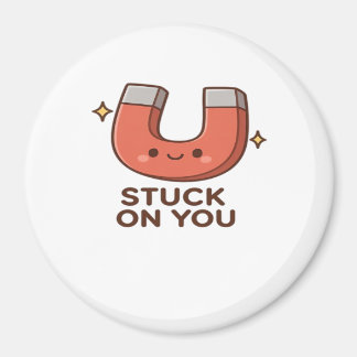 Kawaii Magnet Stuck On You Cute Playful Style マグネット