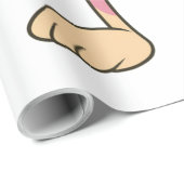 Kawaii Mom Heart Hug Design ラッピングペーパー (ロールコーナー)