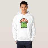 Kawaii Mushroom Frog Hoodie パーカ (正面フル)